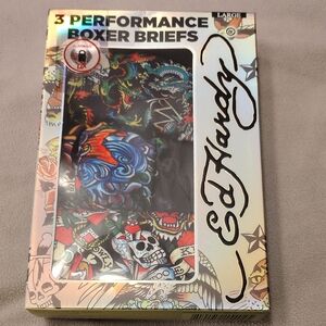 Ed Hardy Colorful Tattoo Boxer Briefs